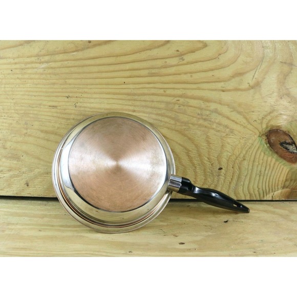 Carico 304 5 Ply Alcore 9" Skillet Fry Pan Saucepan Cookware Lid USA - Picture 5 of 7